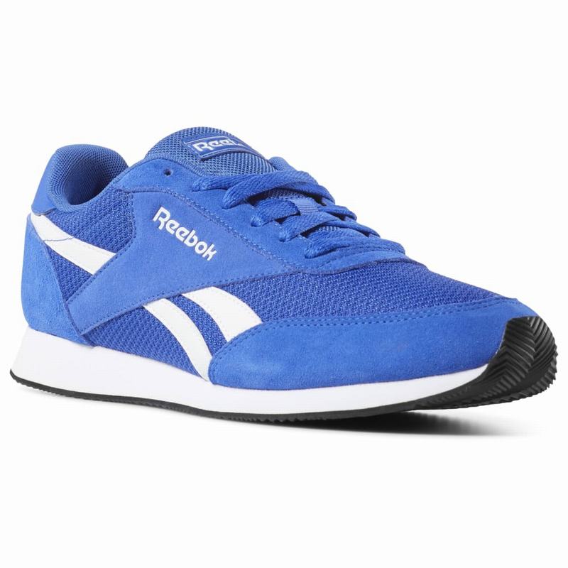 Tenisi Reebok Royal Classic Jogger 2 Barbati Albastri/Albi Romania JQ5413HU